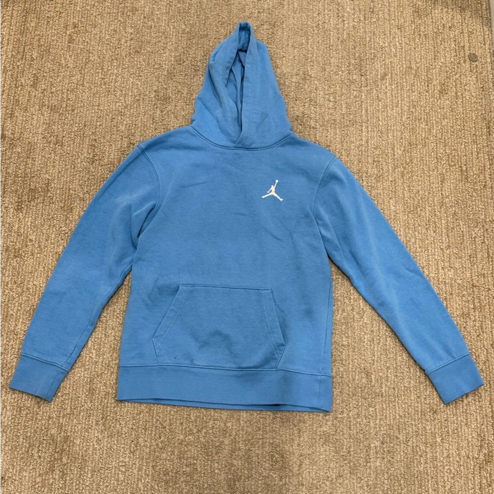 Kids Nike Jordan Brooklyn fleece pullover hoodie. Size L.